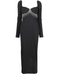 ANOUKI - Vestido con ribete de strass - Lyst