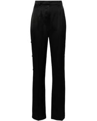 Nanushka - Felina Straight-Leg Trousers - Lyst