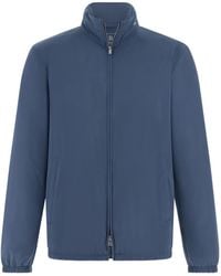 BOGGI - Technical Fabric Bomber Jacket - Lyst