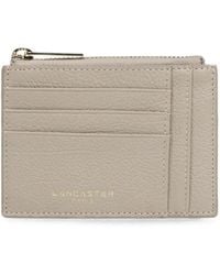 Lancaster - Pebbled Leather Wallet - Lyst