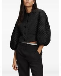 Veronica Beard - Quilted-Pattern Jacket - Lyst