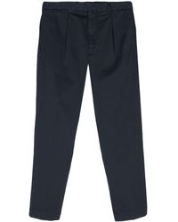 Dell'Oglio - Pantalones chinos ajustados de talle medio - Lyst