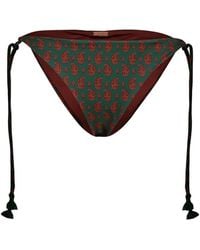 Johanna Ortiz - Sagrado Paisley-Print Bikini Bottoms - Lyst