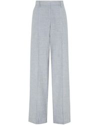 Brunello Cucinelli - Pantalon ample à design plissé - Lyst