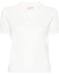 Mc2 Saint Barth - Evonne Cotton Polo Shirt - Lyst