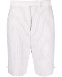 Thom Browne - Striped Bermuda Shorts - Lyst