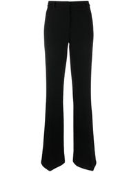 Etro - Flared Wool-blend Trousers - Lyst
