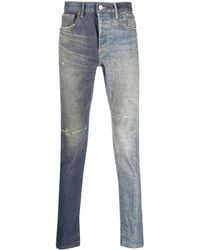 Purple Brand - Low-Rise Skinny Jeans - Lyst