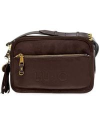 Liu Jo - Logo-Embossed Tassel Cross Body Bag - Lyst