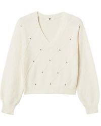 Twinset - Embroidered Sweater - Lyst