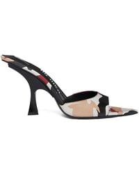 The Attico - Sandalen mit Camouflage-Print 95mm - Lyst