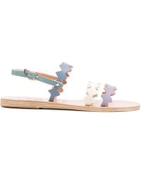 Ancient Greek Sandals - Leather Double-Strap Sandals - Lyst