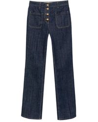 Valentino Garavani - Pantalon En Jean - Lyst