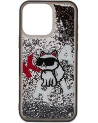 Karl Lagerfeld - Choupette Iphone 16 Pro Max ケース - Lyst