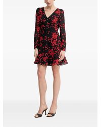 Morgan - Mini-Jurk Met Print - Lyst