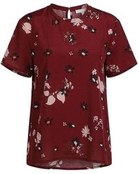 Valentino Garavani - Floral-Print Blouse - Lyst
