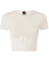 Pinko - Panelled T-Shirt - Lyst