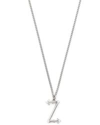 Emanuele Bicocchi - Alphabet Pendant Necklace - Lyst