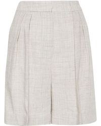 Rohe - Pleat-detail Tailored Shorts - Lyst