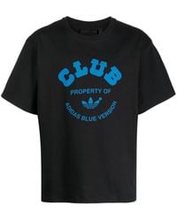 adidas - Trefoil Logo Print T-shirt - Lyst