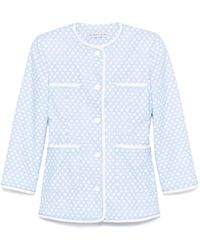 ROWEN ROSE - Chaqueta con motivo de lunares - Lyst