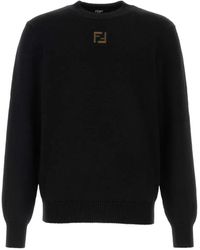 Fendi - Pullover Mit Ff-Motiv - Lyst