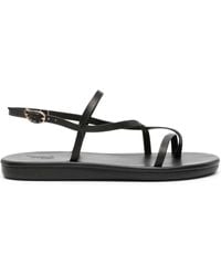 Ancient Greek Sandals - Alethea Flat Leather Sandals - Lyst