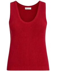 Brunello Cucinelli - Ribbed-Knit Cotton Vest - Lyst