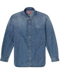 DIESEL - D-Simply-S15 Denim Shirt - Lyst