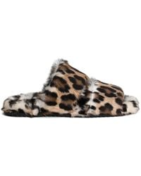 Dolce & Gabbana - Printed Slippers - Lyst