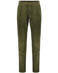 Moorer - Anton Ribfluwelen Broek - Lyst