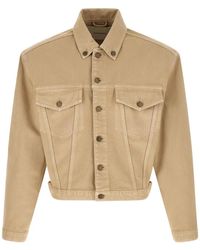 Entire studios - Flap-Pocket Denim Jacket - Lyst
