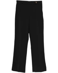 Elisabetta Franchi - Polyester Pants - Lyst