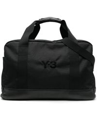 Y-3 Synthetisch Shopper Met Geborduurd Logo in het Zwart voor heren Heren Tassen voor voor Shoppers voor 