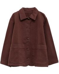 Baserange - Osi Button-Up Denim Jacket - Lyst