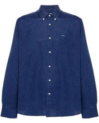 Barbour - Chest-Pocket Linen-Blend Shirt - Lyst