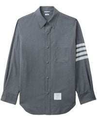 Thom Browne - 4-Bar Shirt Jacket - Lyst