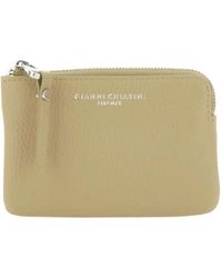 Gianni Chiarini - Pebbled Leather Wallet - Lyst
