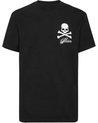 Philipp Plein - T-Shirt mit Skull and Bones-Print - Lyst