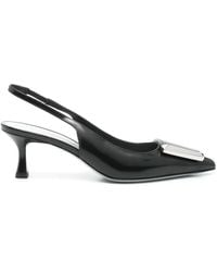 Roberto Festa - 50Mm Leather Pumps - Lyst