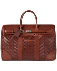 Brunello Cucinelli - Geflochtene Country Reisetasche - Lyst