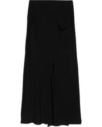 Yohji Yamamoto - A-Line Midi Skirt - Lyst