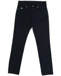 Emporio Armani - Logo-Plaque Trousers - Lyst