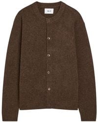NN07 - Jasper Crew-Neck Cardigan - Lyst