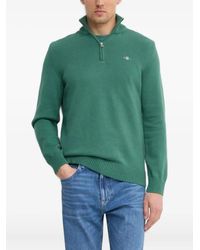 GANT - Pullover mit Reißverschluss - Lyst