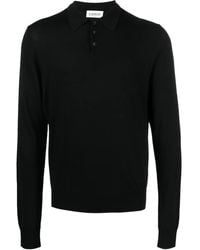 Lanvin - Long-Sleeve Polo Shirt - Lyst