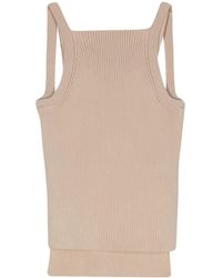 Emporio Armani - Sleeveless Top - Lyst