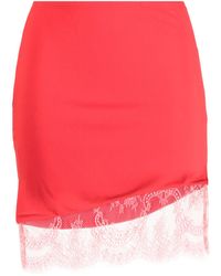 Fleur du Mal - Mini-Rok Met Bloemenkant - Lyst
