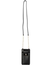 Ferragamo - Vara-Bow Leather Phone Case - Lyst