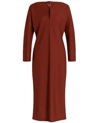Alberta Ferretti - Robe À Découpes - Lyst